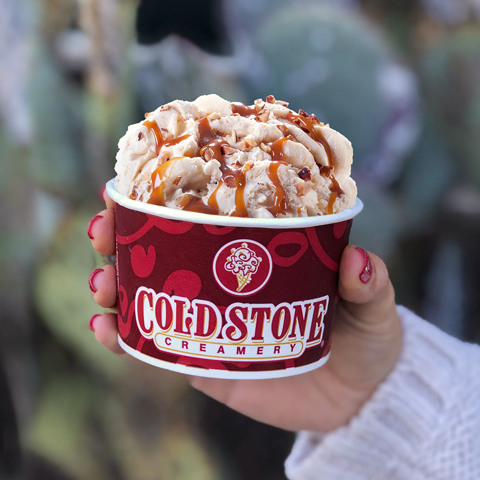cold stone creamery franchise ice cream in a cup